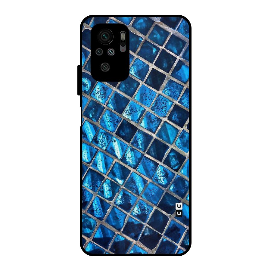 Home Tiles Design Metal Back Case for Redmi Note 10S