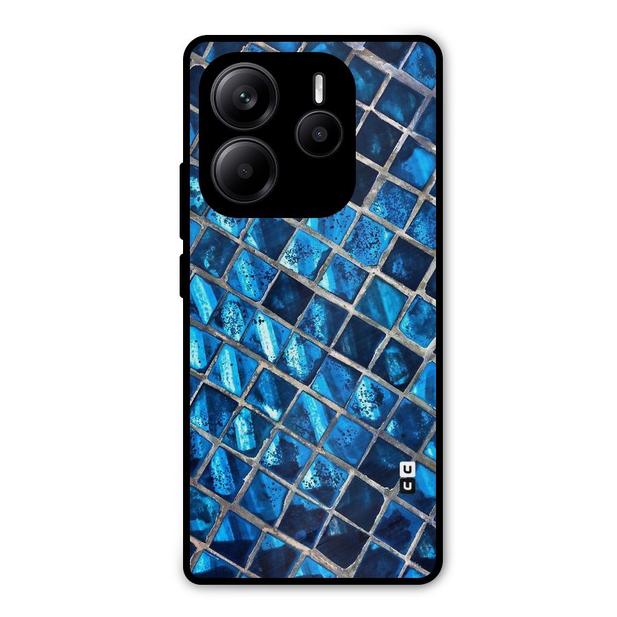 Home Tiles Design Metal Back Case for Redmi Note 14 5G
