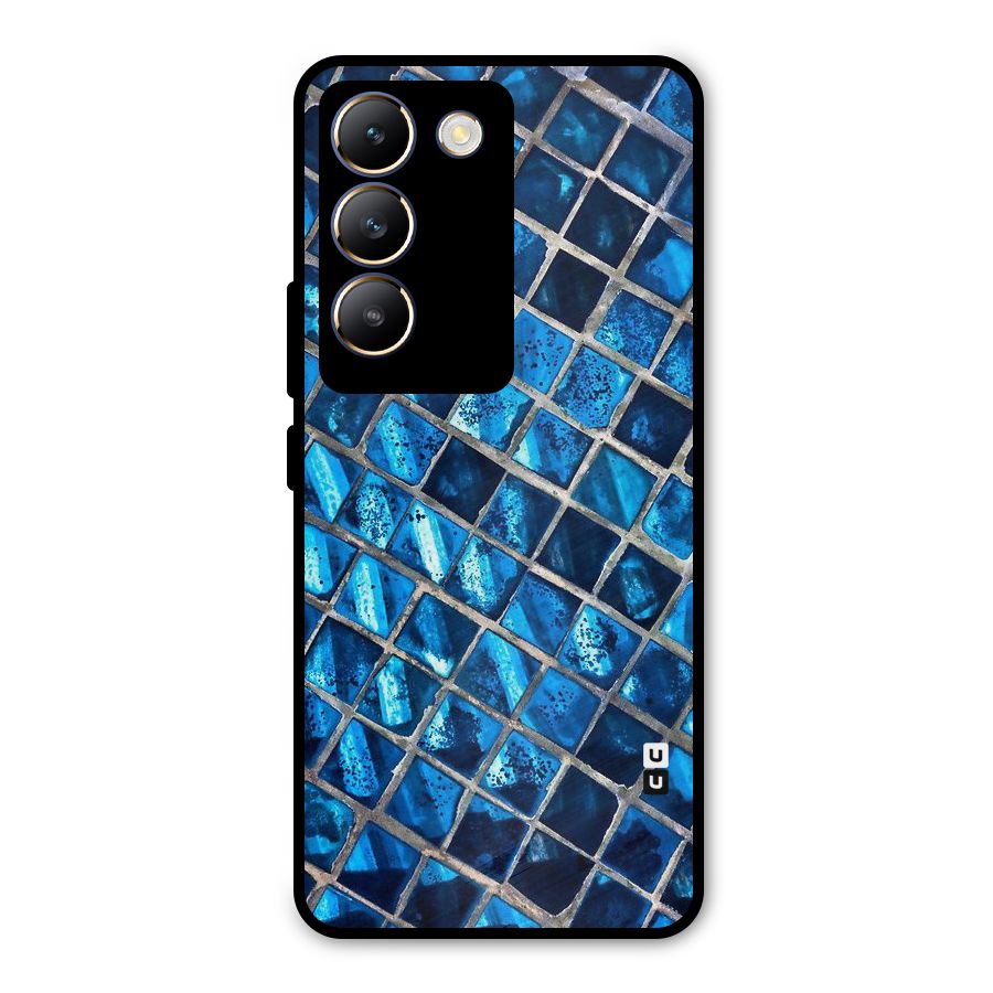 Home Tiles Design Metal Back Case for Vivo T3 5G
