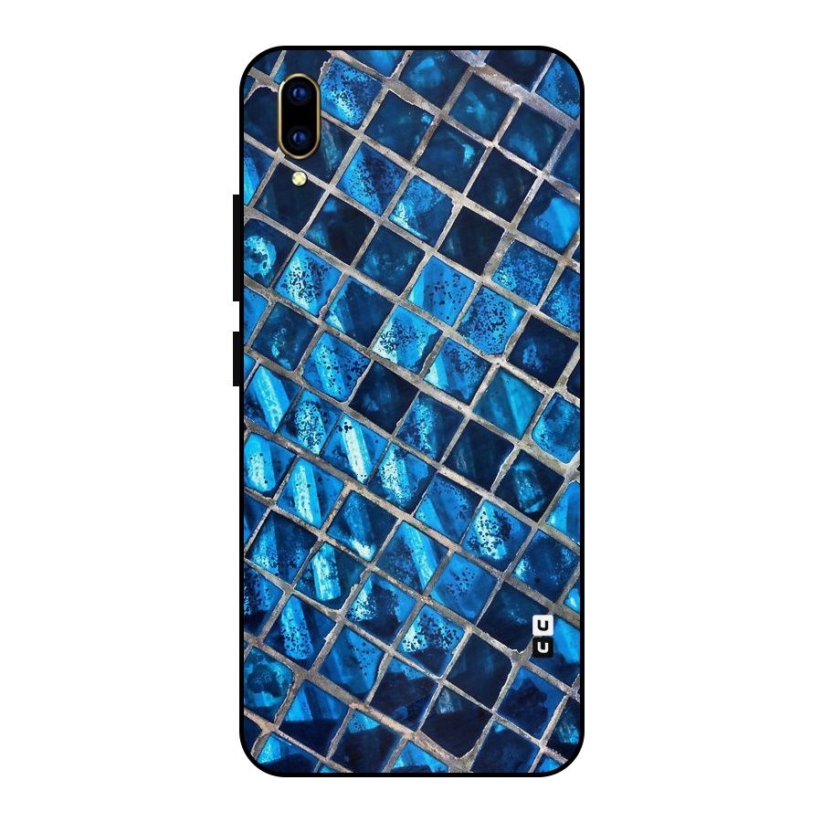 Home Tiles Design Metal Back Case for Vivo V11 Pro