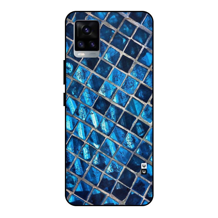 Home Tiles Design Metal Back Case for Vivo V20 2021