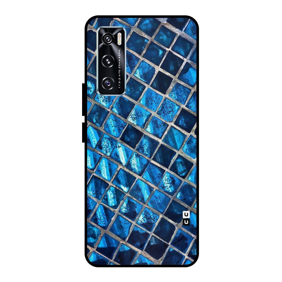 Home Tiles Design Metal Back Case for Vivo V20 SE