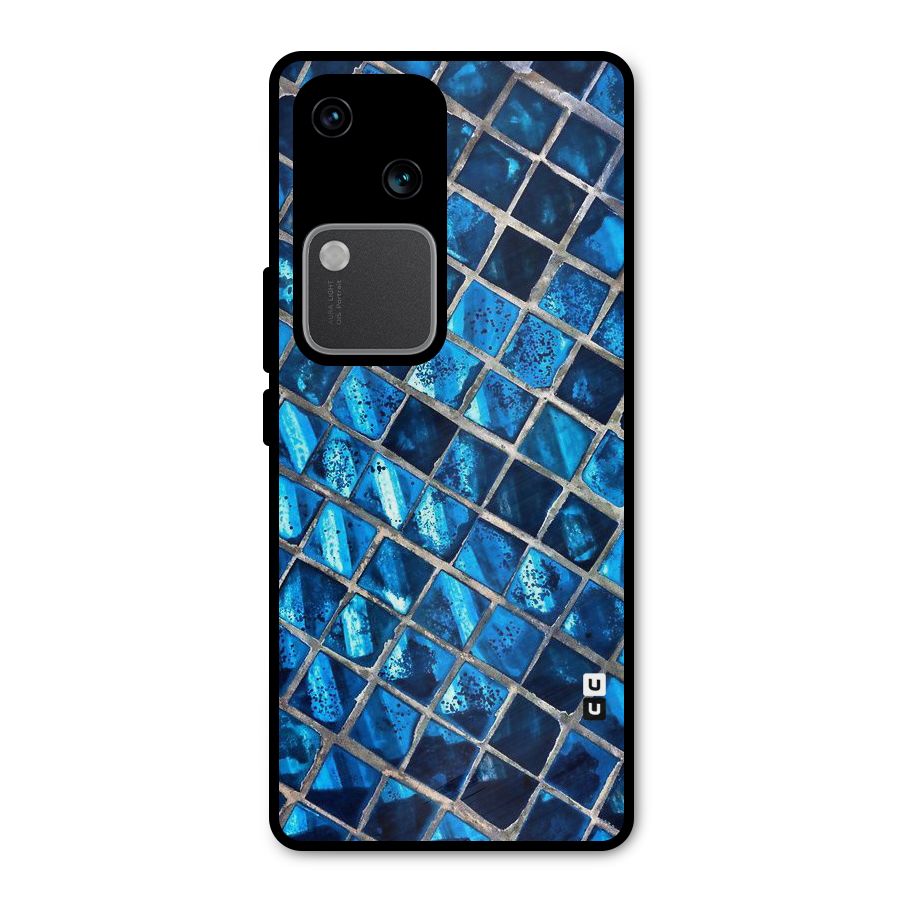 Home Tiles Design Metal Back Case for Vivo V30 Pro