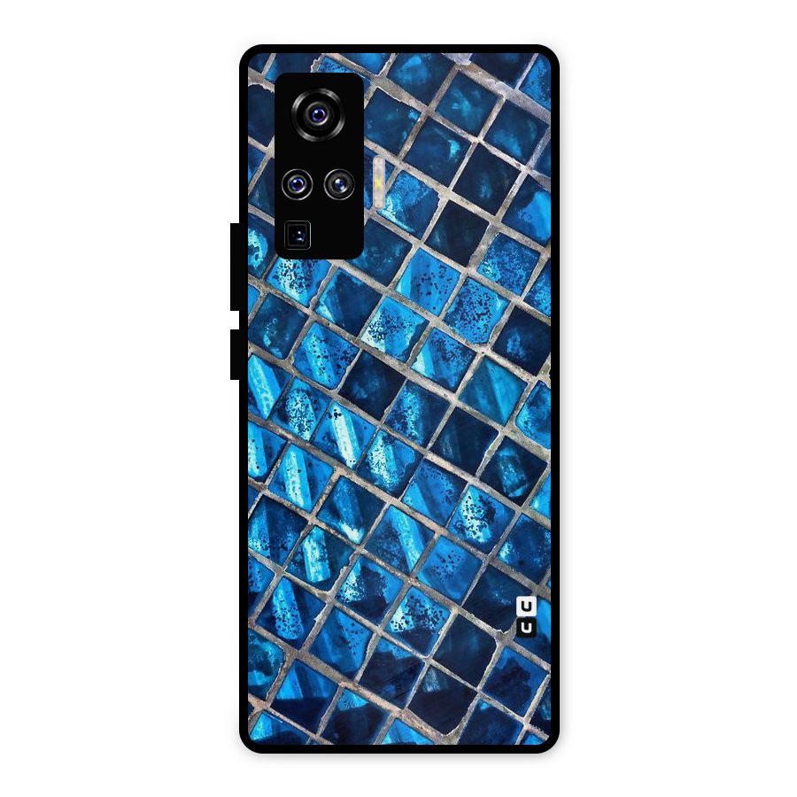 Home Tiles Design Metal Back Case for Vivo X50 Pro