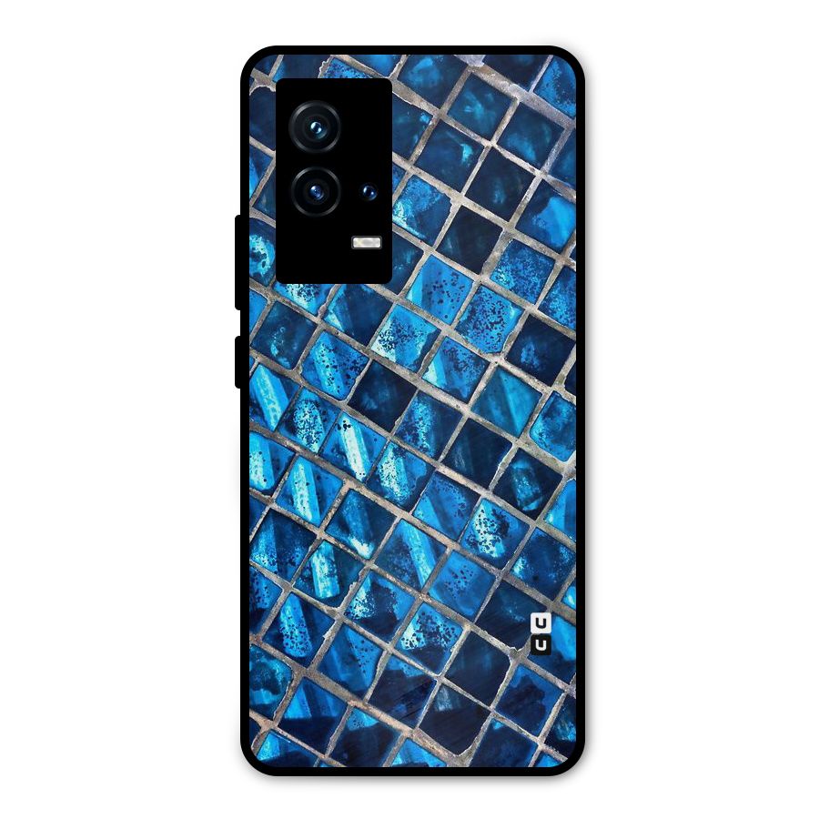Home Tiles Design Metal Back Case for iQOO 9 5G