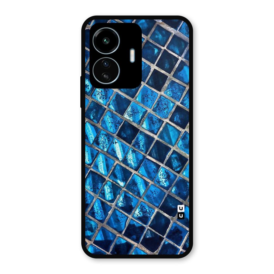 Home Tiles Design Metal Back Case for vivo iQOO Z6 Lite 5G