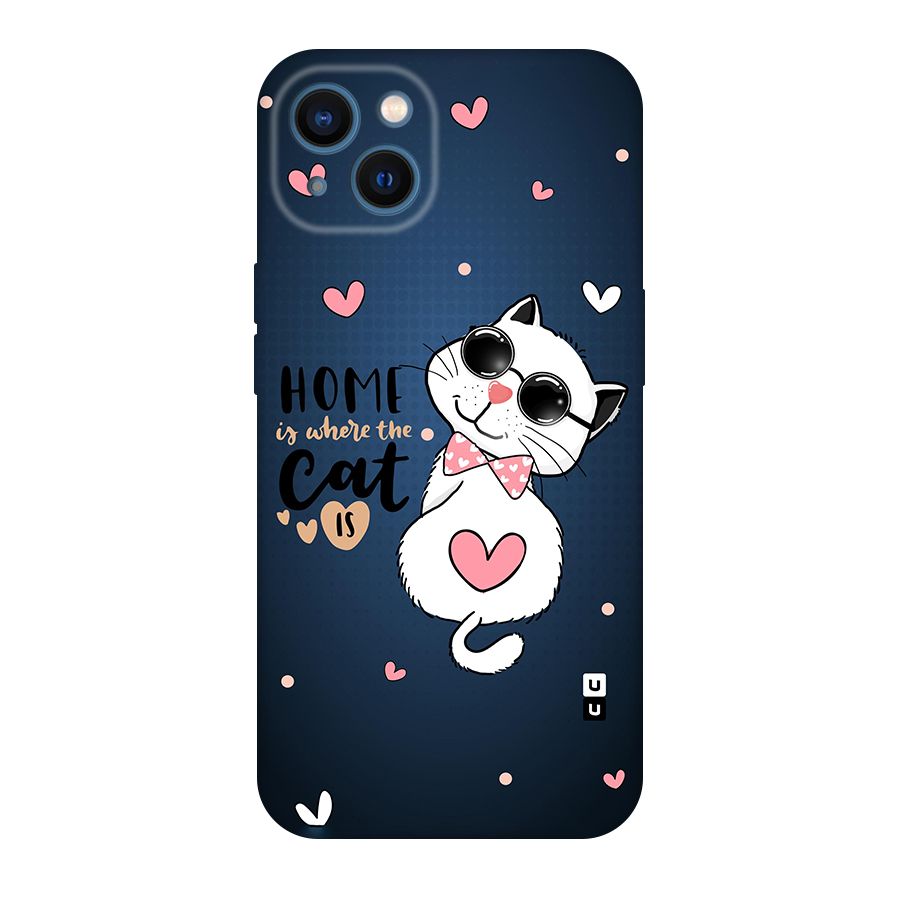 Home Where Cat Original Polycarbonate Back Case for iPhone 13
