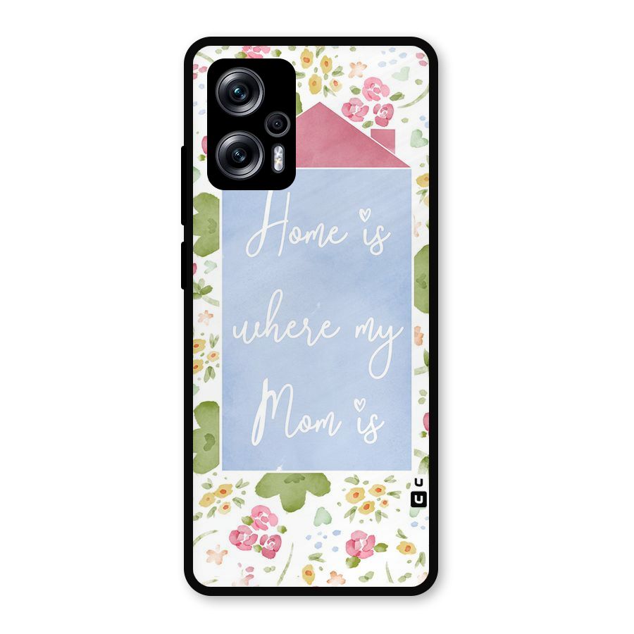 Home is Where Mom is Metal Back Case for Redmi K50i