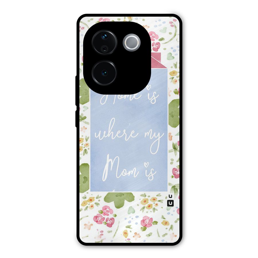 Home is Where Mom is Metal Back Case for Vivo T3 Pro
