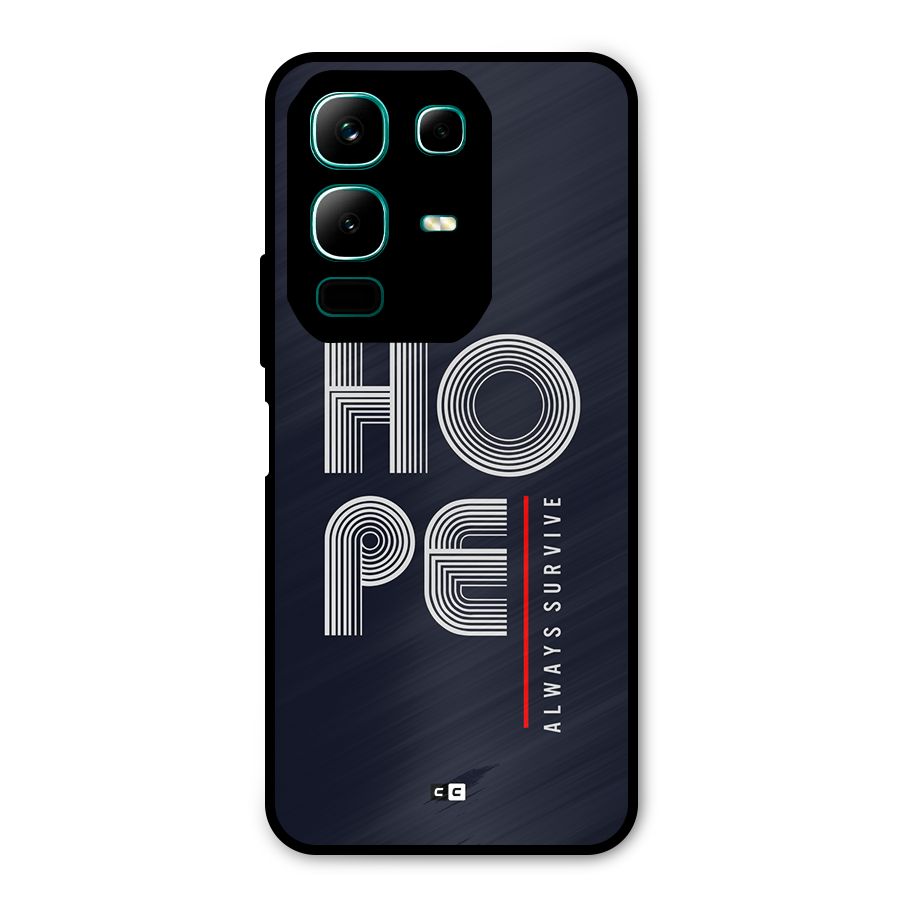 Hope Survives Metal Back Case for Infinix Note 50x