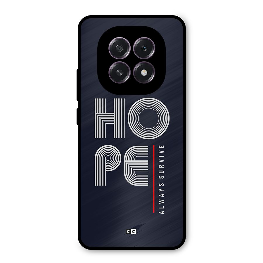Hope Survives Metal Back Case for Oppo F29