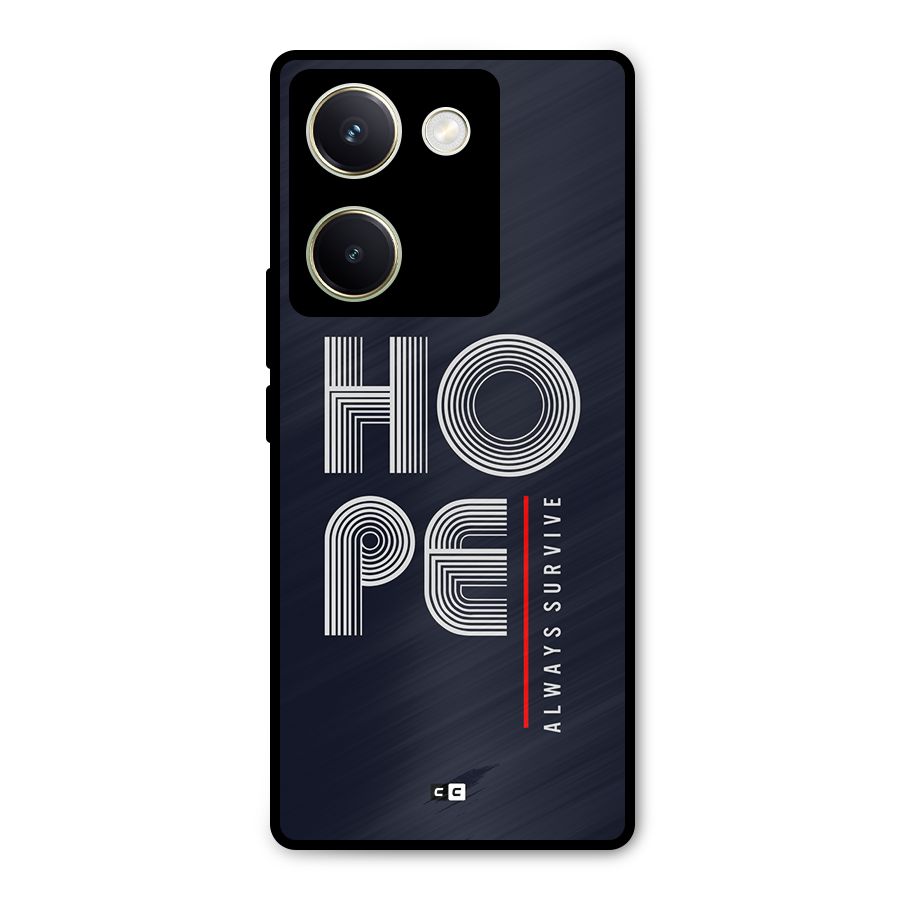 Hope Survives Metal Back Case for Vivo Y200 Pro