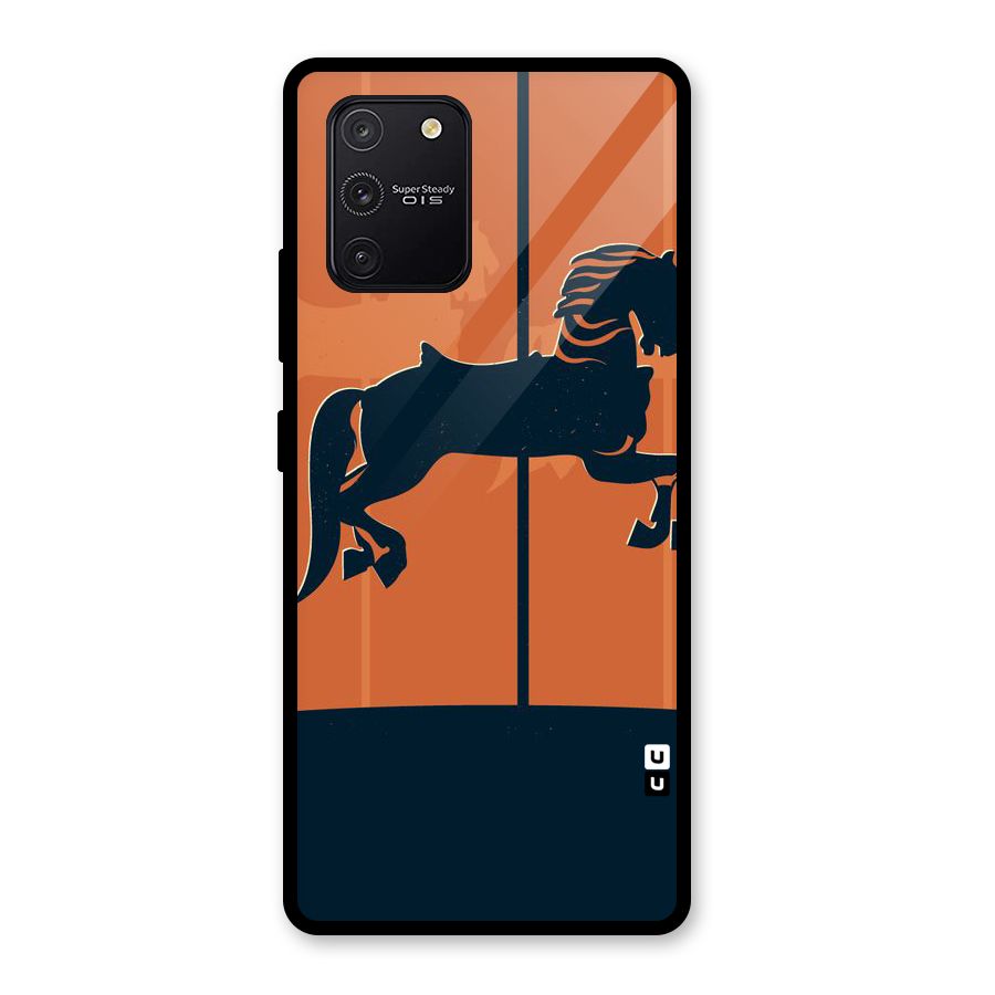 Horse Glass Back Case for Galaxy S10 Lite