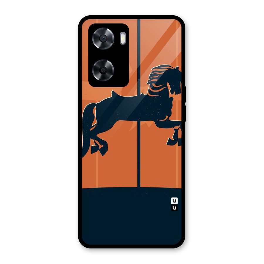 Horse Glass Back Case for OnePlus Nord N20 SE