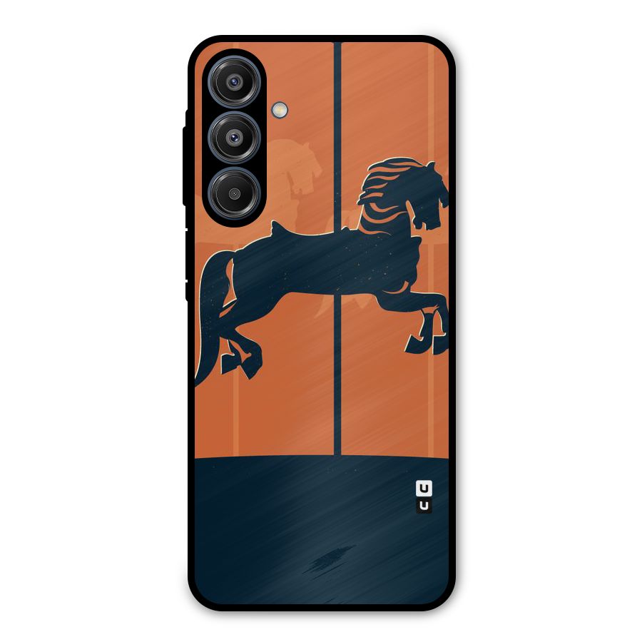 Horse Metal Back Case for Galaxy A16 5G