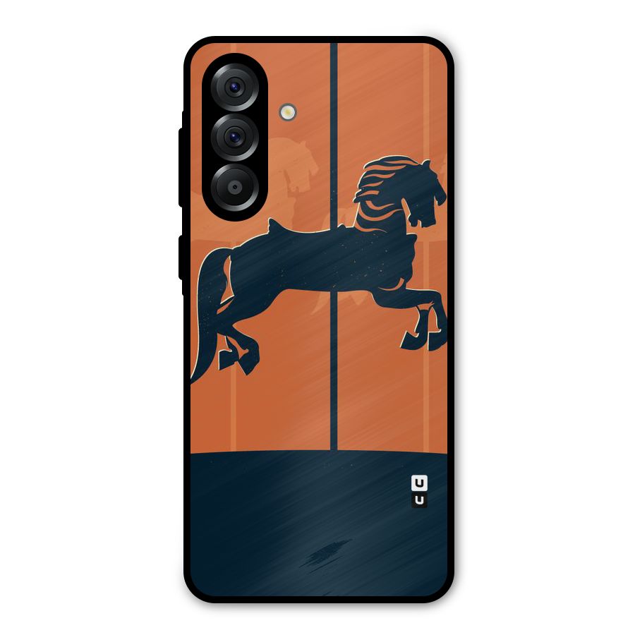 Horse Metal Back Case for Galaxy A56