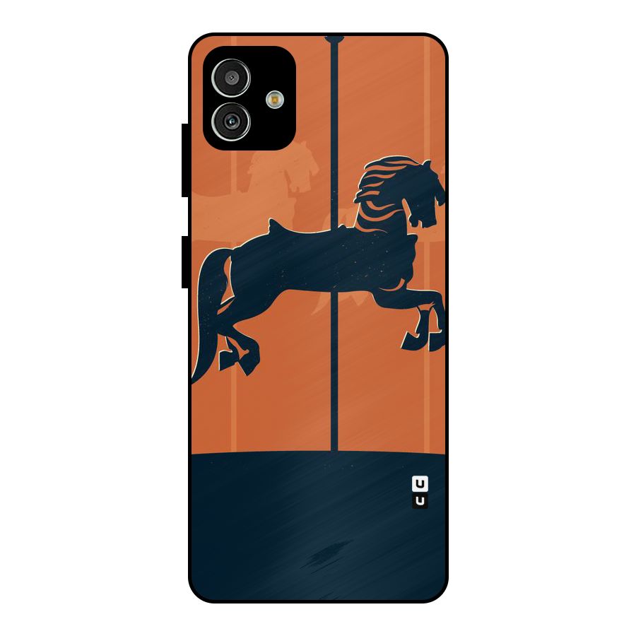 Horse Metal Back Case for Galaxy M13 5G