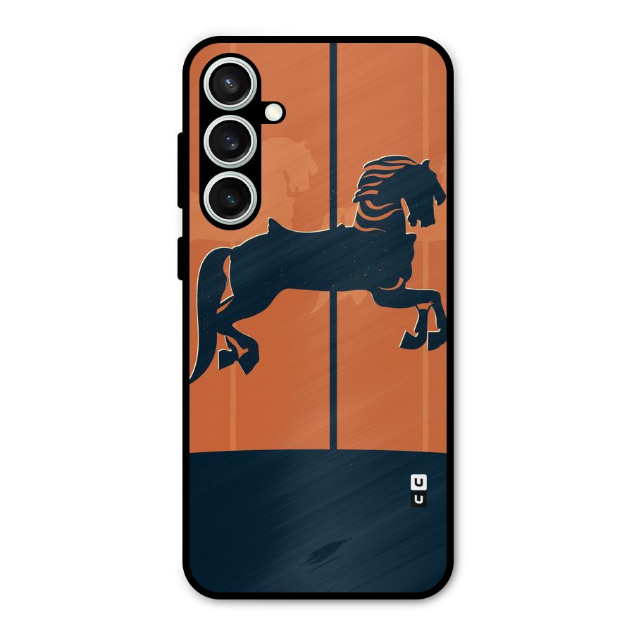 Horse Metal Back Case for Galaxy S23 FE
