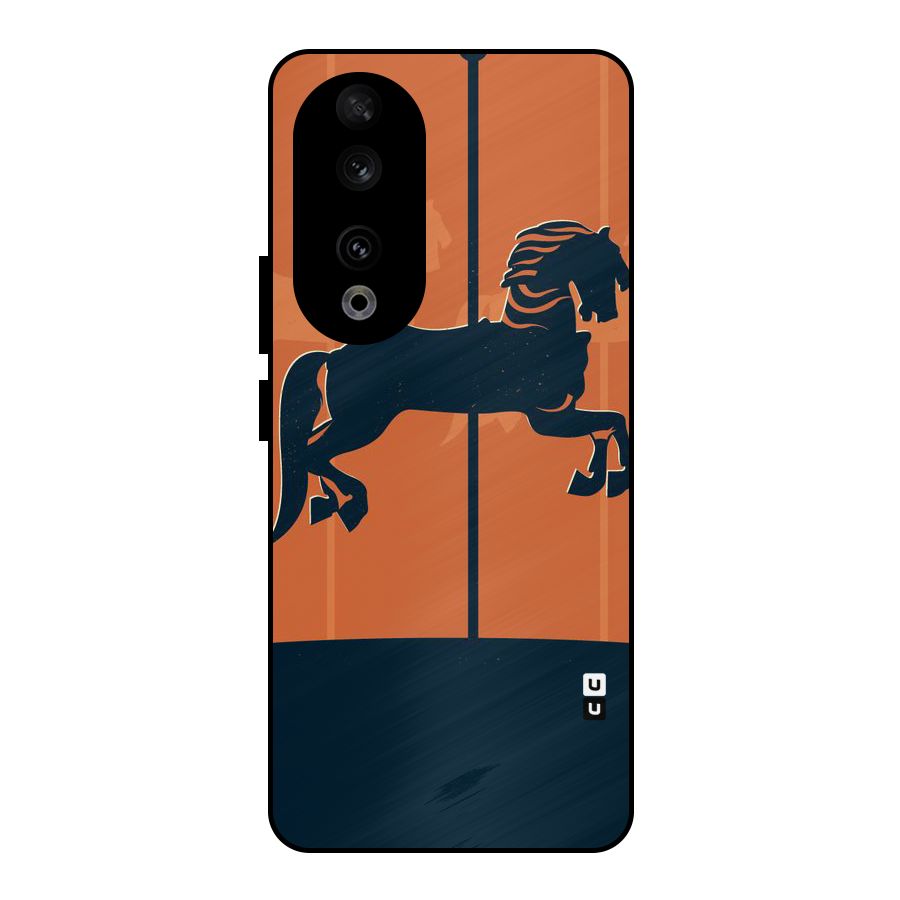 Horse Metal Back Case for Honor 90