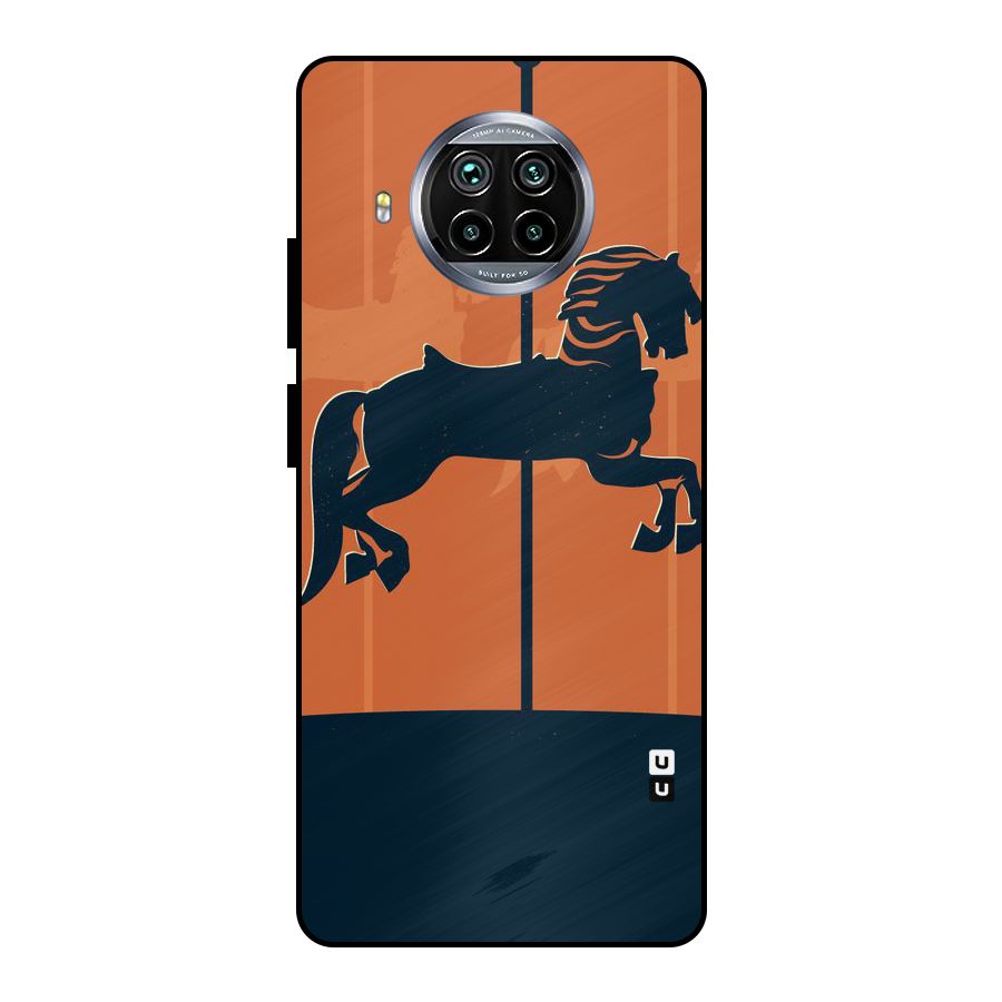 Horse Metal Back Case for Mi 10i