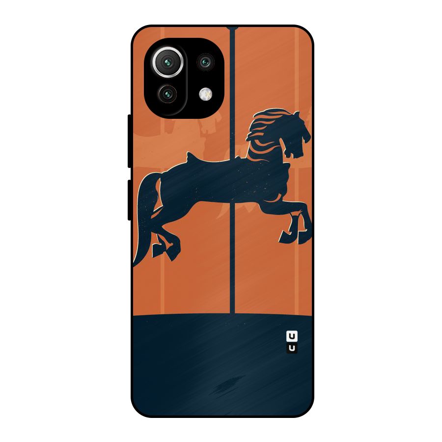 Horse Metal Back Case for Mi 11 Lite NE 5G