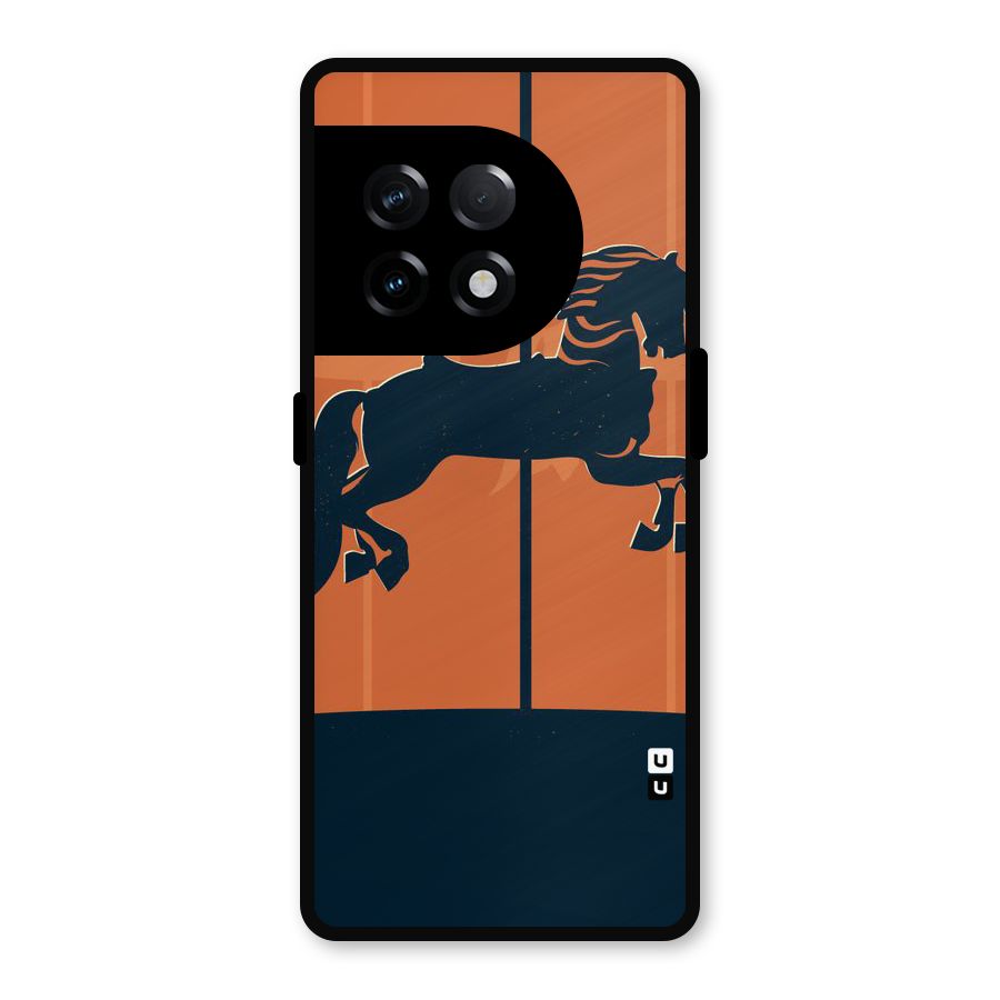 Horse Metal Back Case for OnePlus 11R