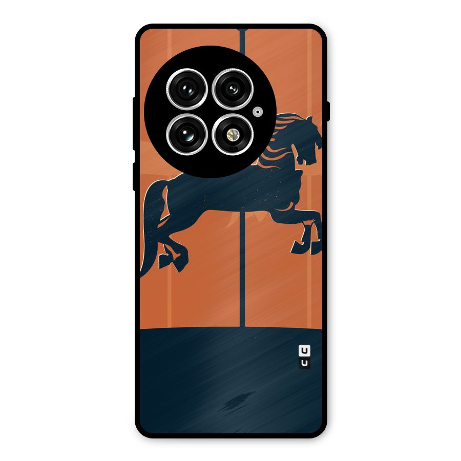 Horse Metal Back Case for OnePlus 13