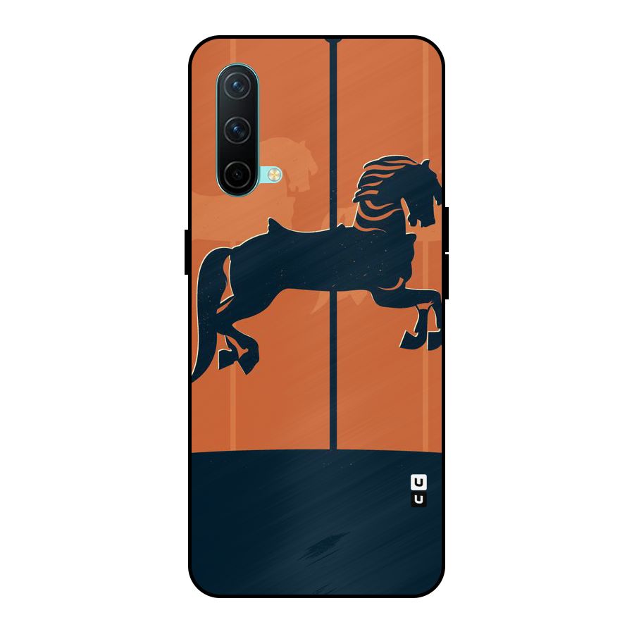 Horse Metal Back Case for OnePlus Nord CE 5G