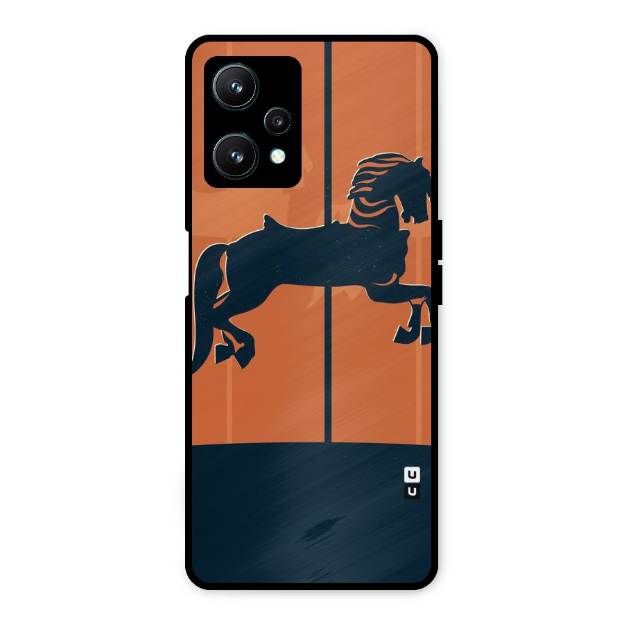 Horse Metal Back Case for Realme 9 Pro 5G