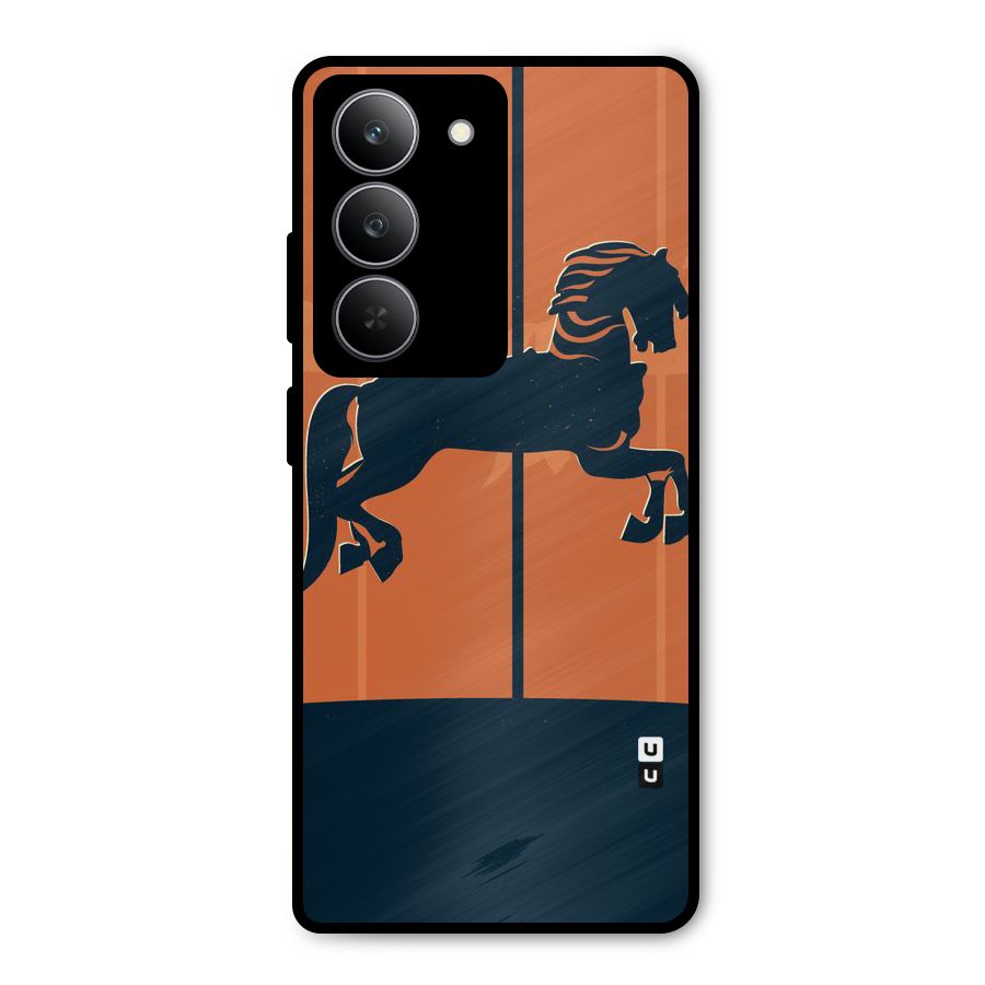 Horse Metal Back Case for Realme P3x