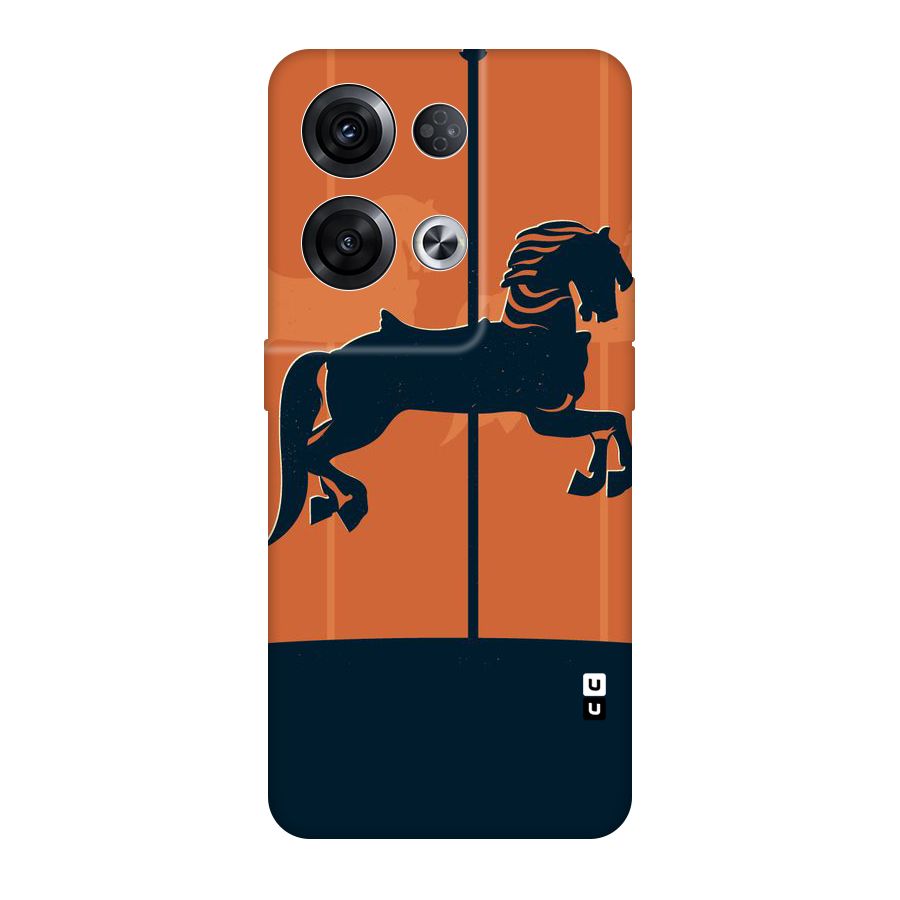 Horse Original Polycarbonate Back Case for Oppo Reno8 Pro 5G