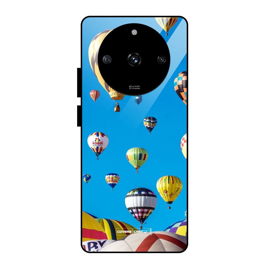 Hot Air Baloons Glass Back Case for Realme Narzo 60 5G