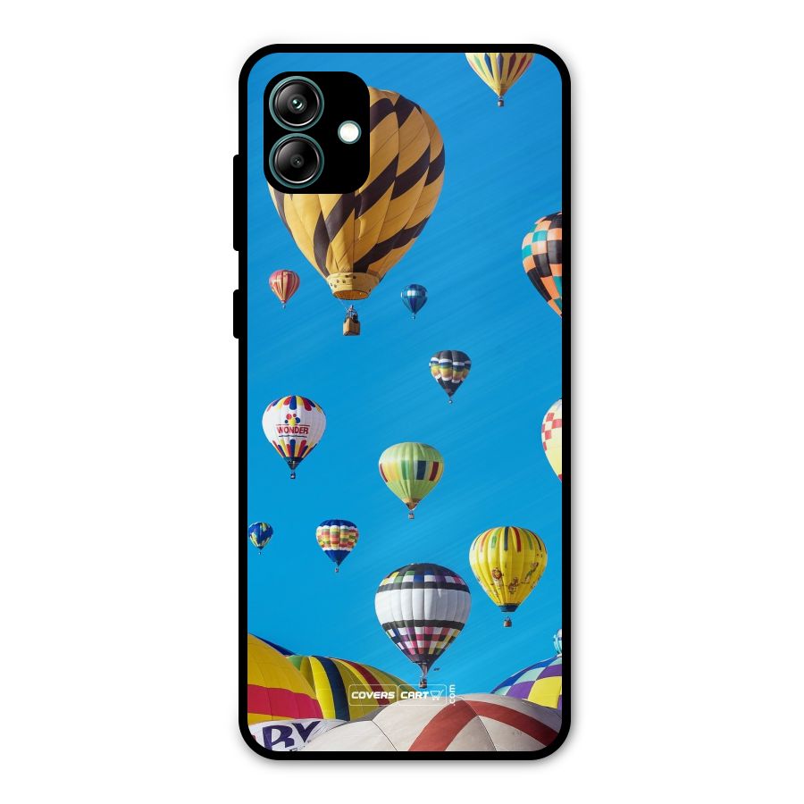 Hot Air Baloons Metal Back Case for Galaxy A04