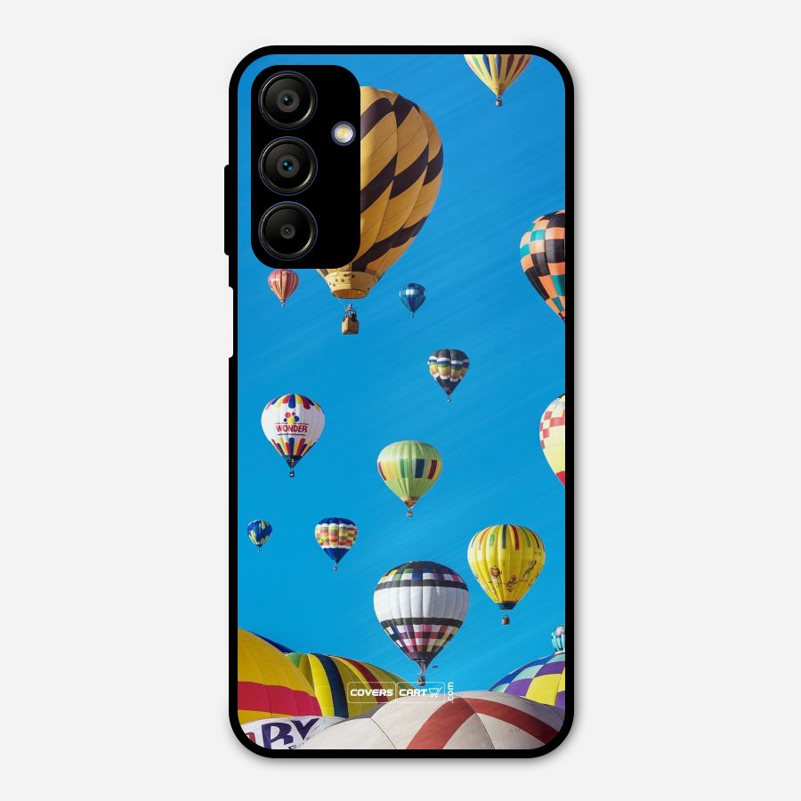 Hot Air Baloons Metal Back Case for Galaxy A15 5G