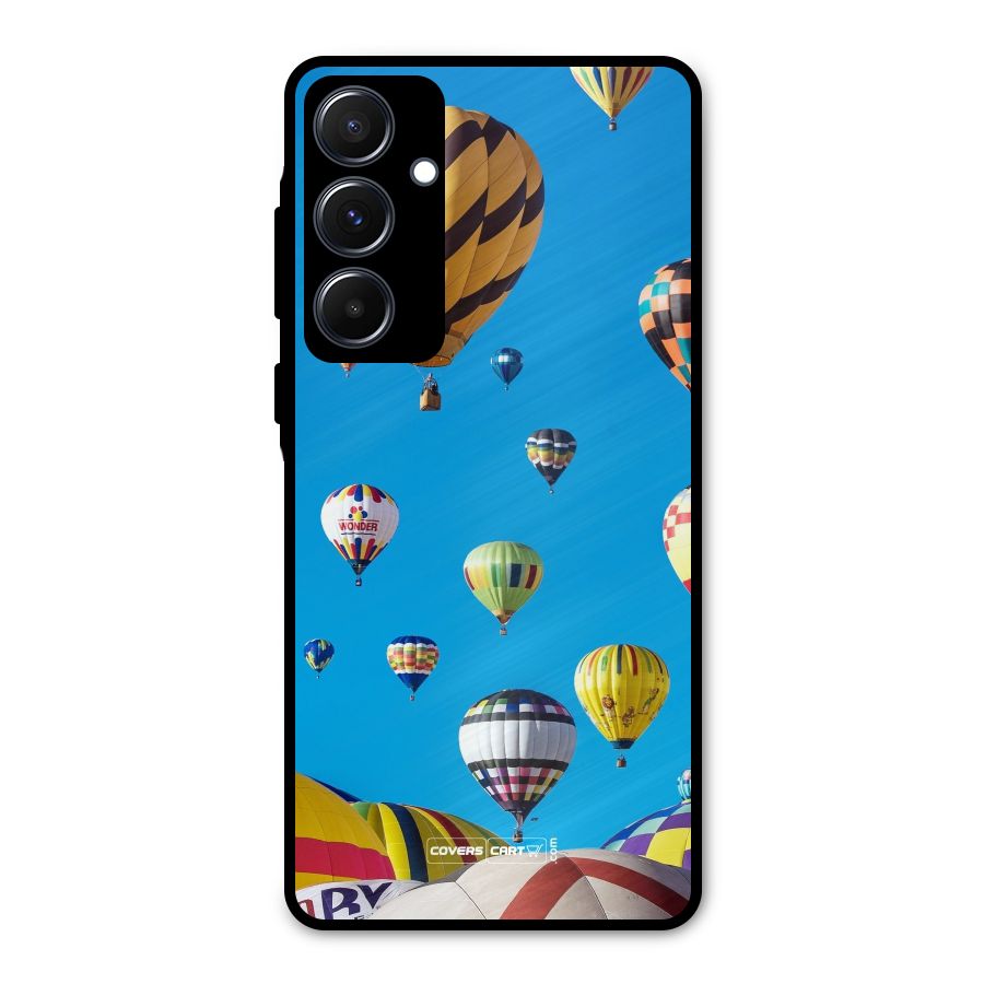 Hot Air Baloons Metal Back Case for Galaxy A55