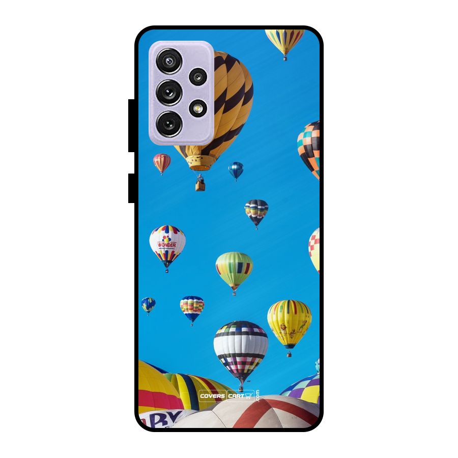 Hot Air Baloons Metal Back Case for Galaxy A72