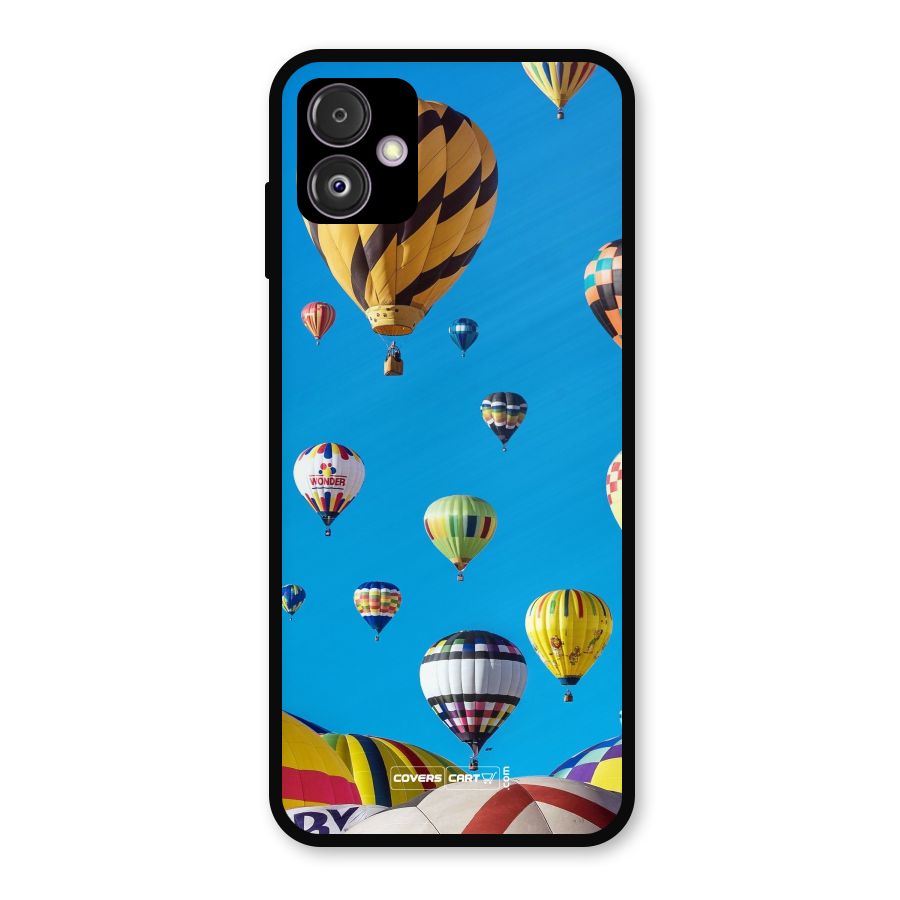 Hot Air Baloons Metal Back Case for Galaxy F14