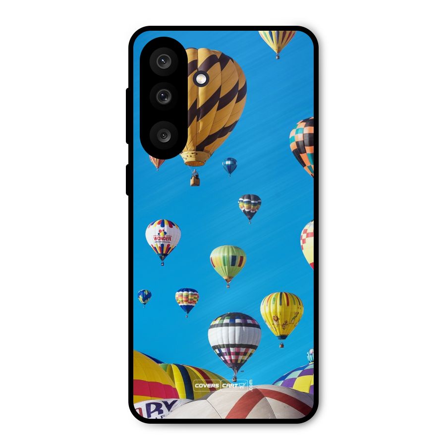 Hot Air Baloons Metal Back Case for Galaxy F56