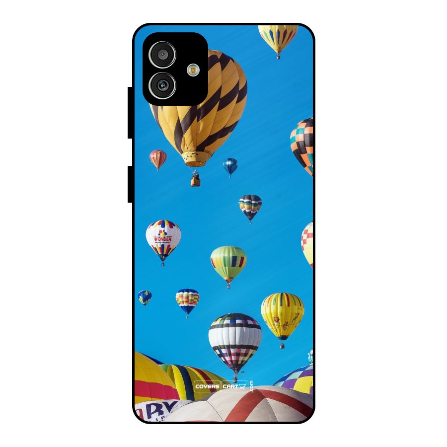 Hot Air Baloons Metal Back Case for Galaxy M13 5G
