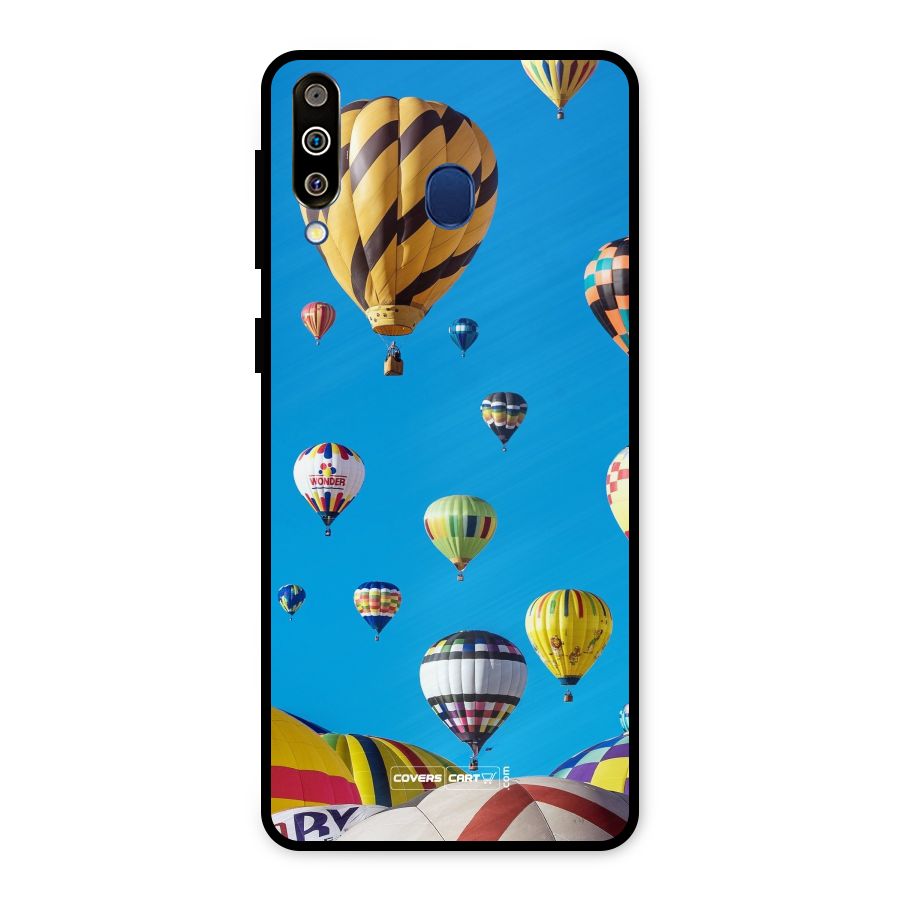 Hot Air Baloons Metal Back Case for Galaxy M30