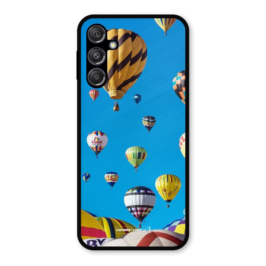 Hot Air Baloons Metal Back Case for Galaxy M34 5G