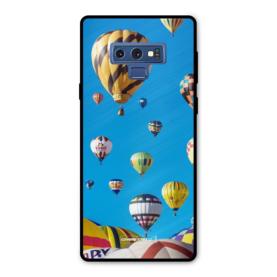 Hot Air Baloons Metal Back Case for Galaxy Note 9
