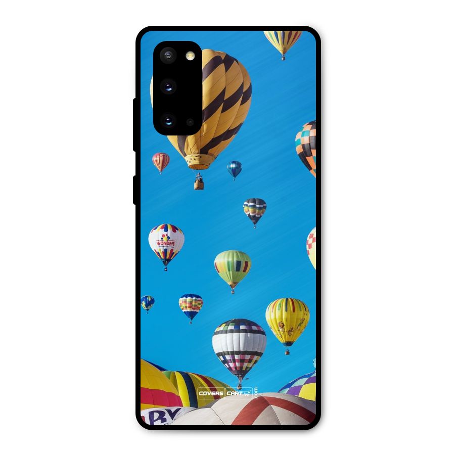 Hot Air Baloons Metal Back Case for Galaxy S20