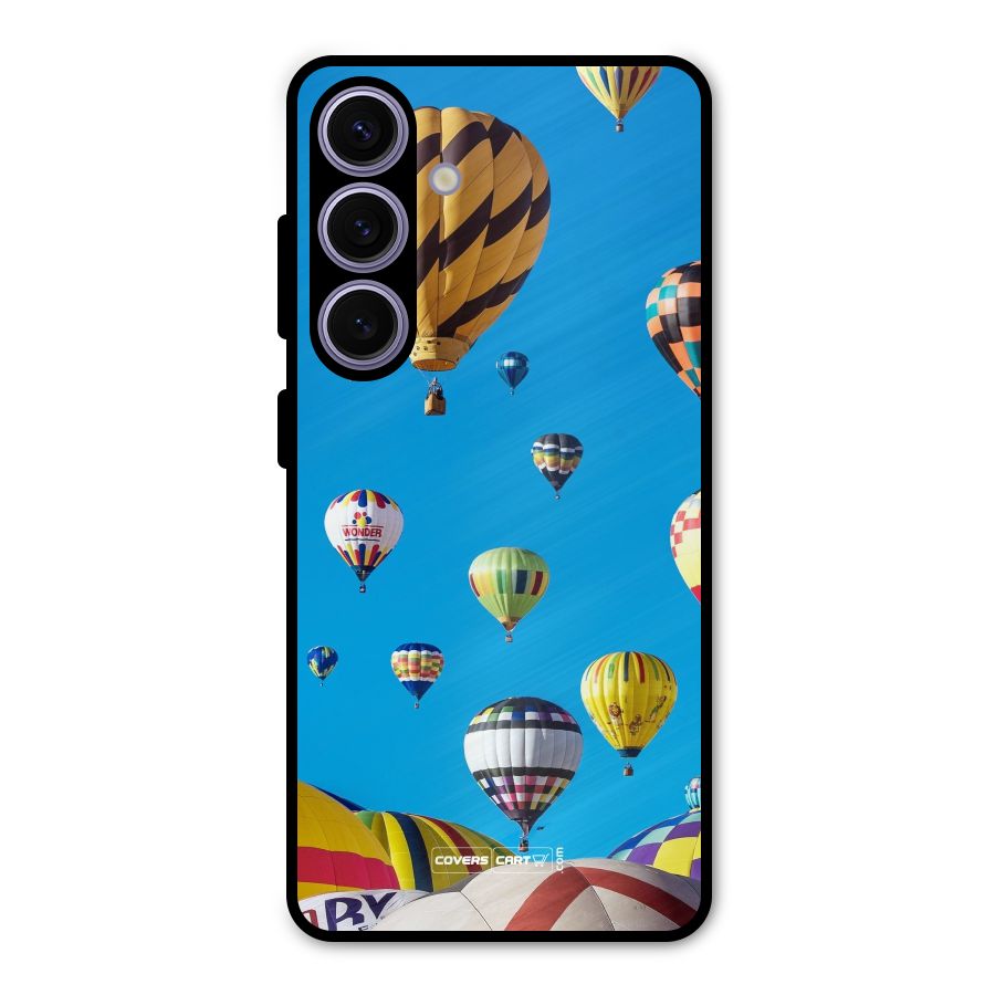 Hot Air Baloons Metal Back Case for Galaxy S24