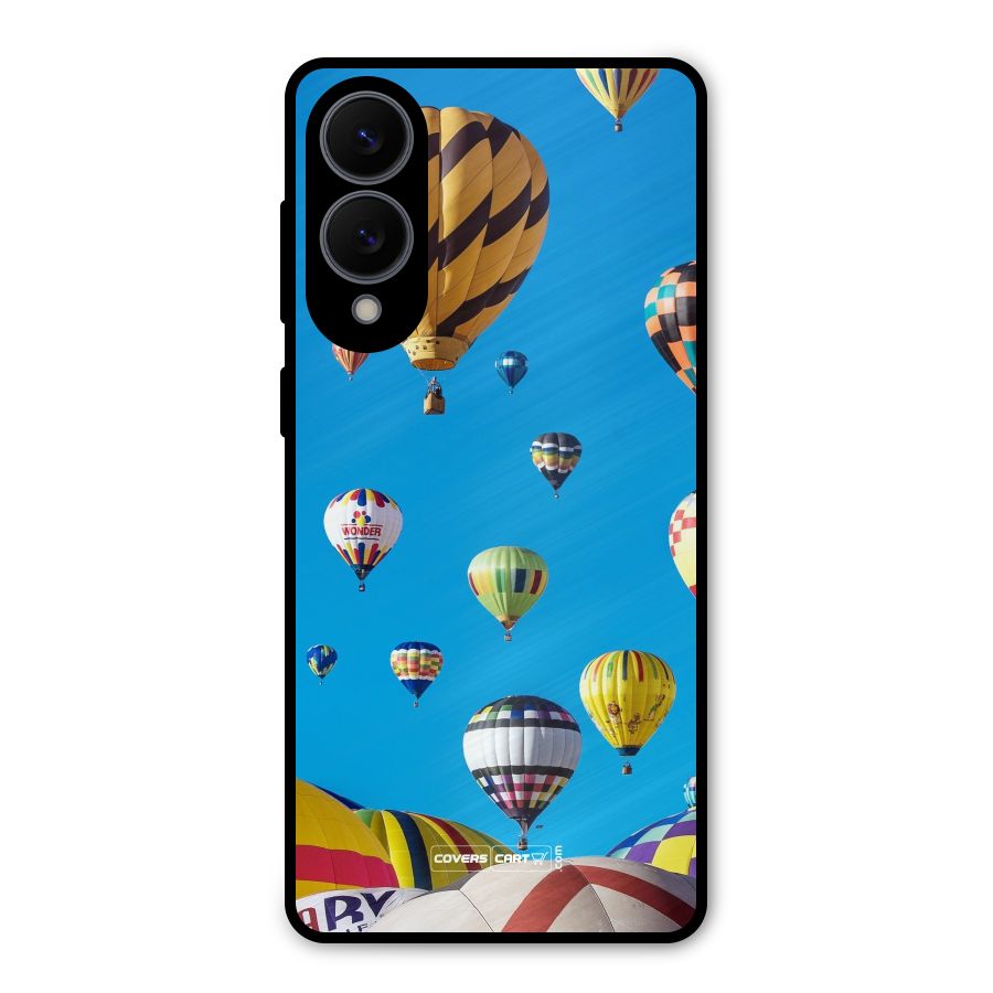 Hot Air Baloons Metal Back Case for Galaxy S25 Edge
