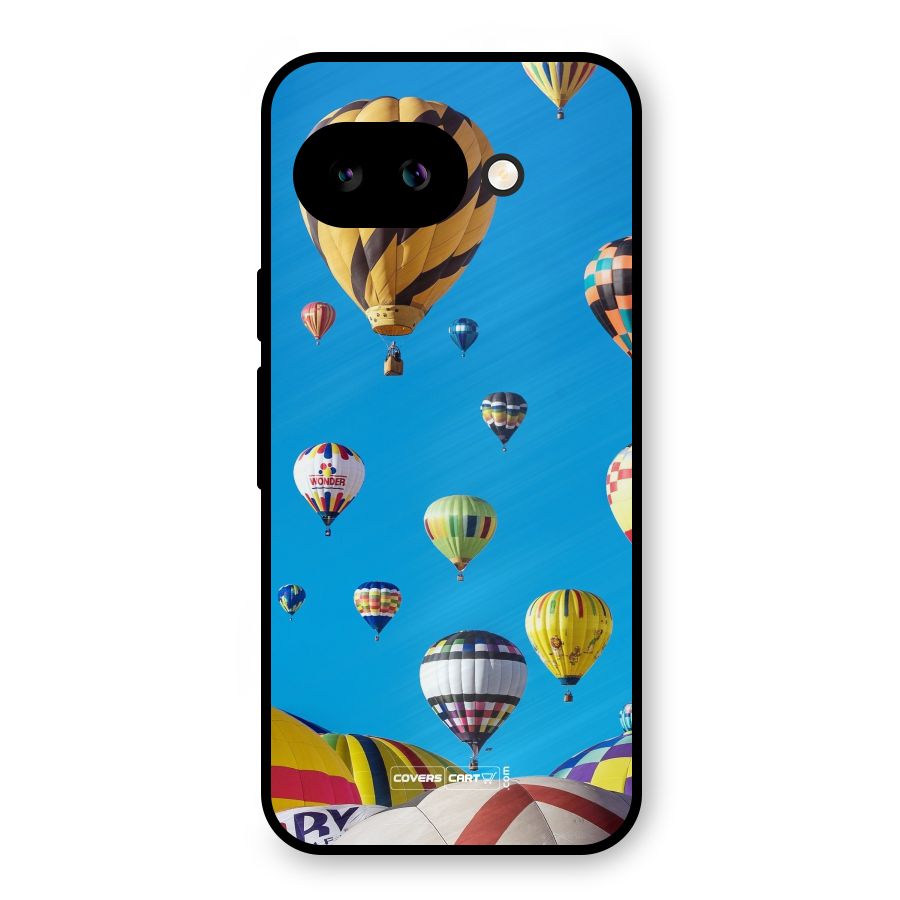 Hot Air Baloons Metal Back Case for Google Pixel 9a