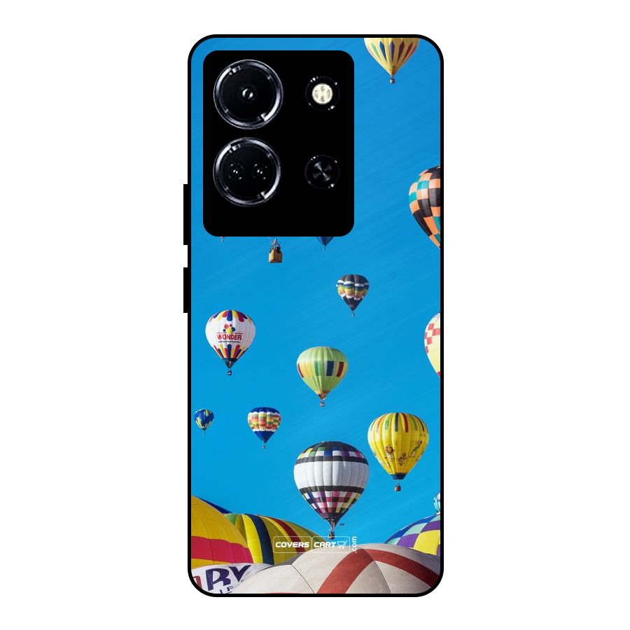 Hot Air Baloons Metal Back Case for Infinix Note 30 5G