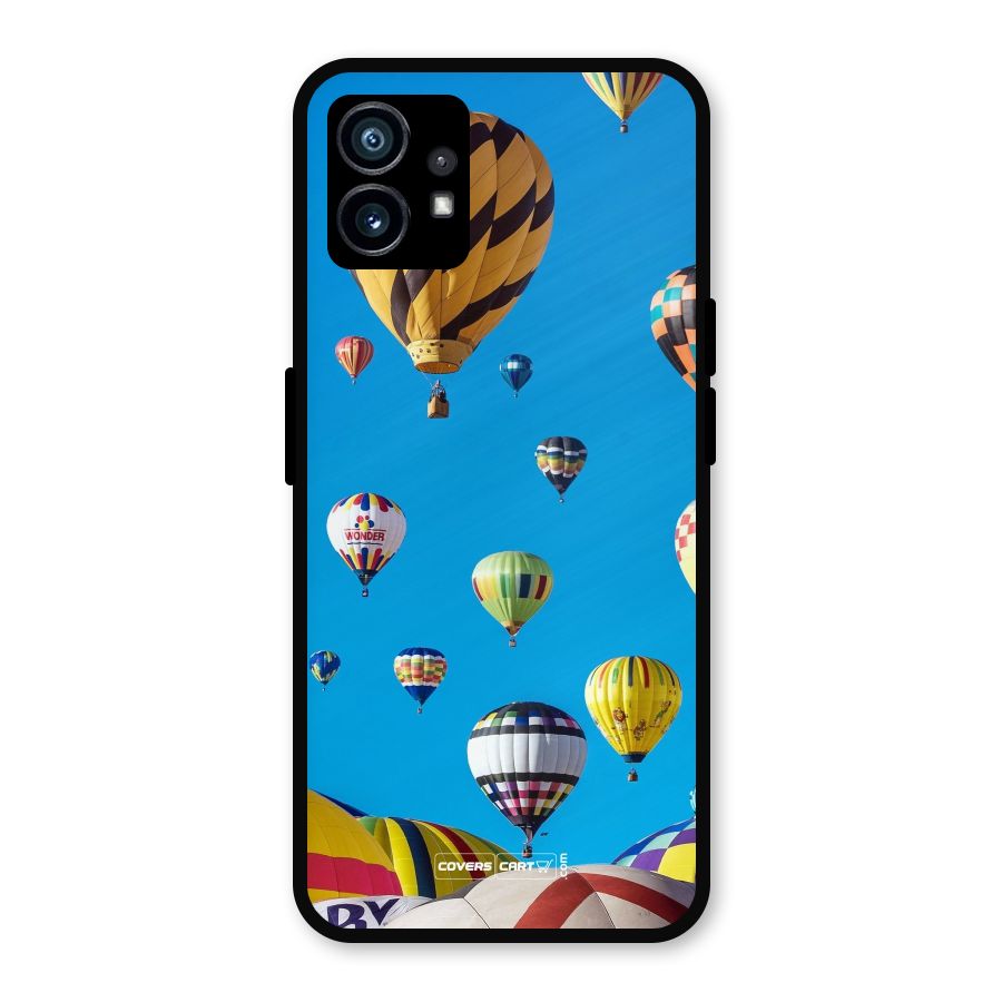 Hot Air Baloons Metal Back Case for Nothing Phone 1