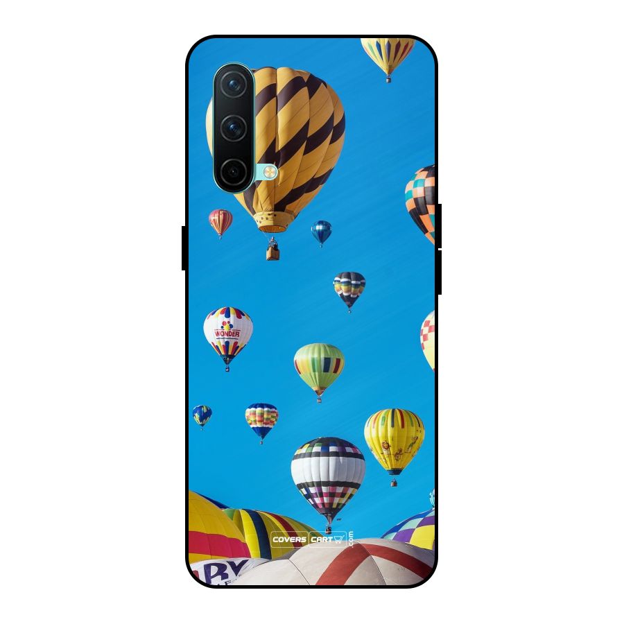 Hot Air Baloons Metal Back Case for OnePlus Nord CE 5G