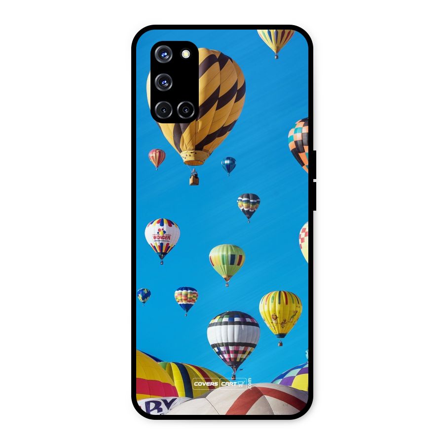 Hot Air Baloons Metal Back Case for Oppo A52